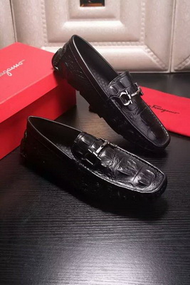 Salvatore Ferragamo Business Casual Men Shoes--032